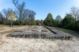 Balatonboglári Árpád-kori romtemplom Balatonboglár