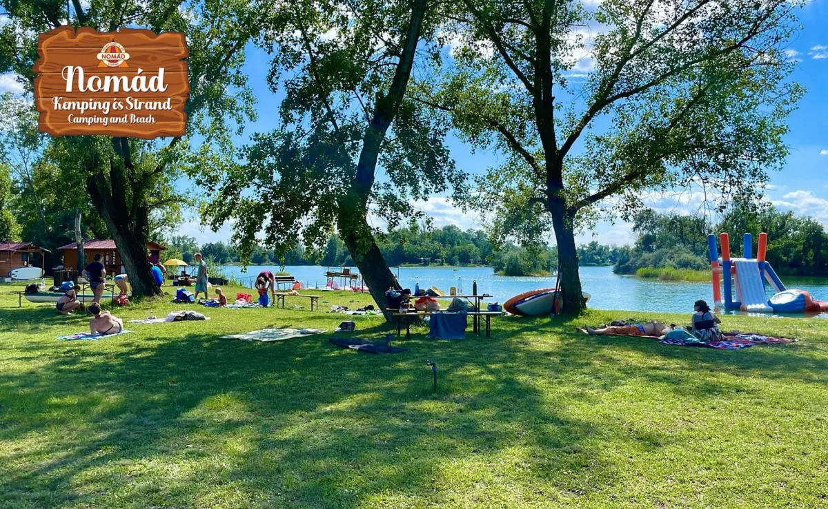 9 természetes strand Budapest környékén - Fotó: Nomád Kemping és Strand Facebook oldala