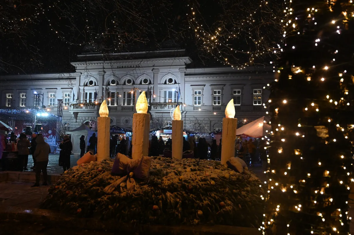 Karácsonyi vásárok Magyarországon / Fotó: Szolnoki Advent Facebook oldala