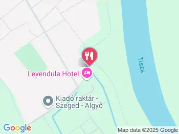 Levendula Étterem Algyő a térképen
