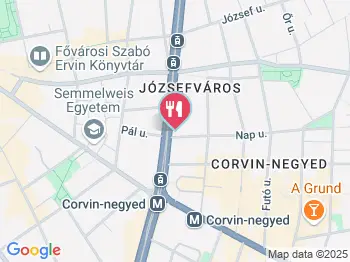 Pavlovic Pékség - József körút Budapest a térképen