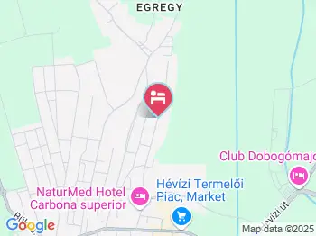 Andrea Villa Hévíz a térképen