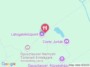 Gőzös Büfé Ópusztaszer a térképen