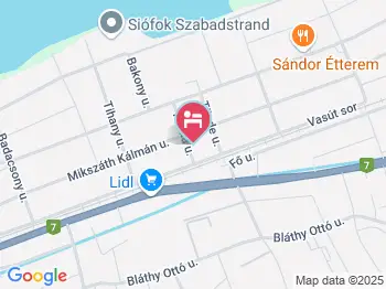 Anna Apartman (Tátika utca) Siófok a térképen