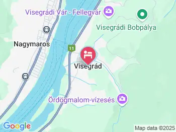 Hotel Visegrád Visegrád a térképen