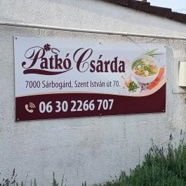 Patkó Csárda Sárbogárd - Egyéb