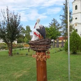 Gólyák Zalahaláp - Külső kép