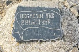 Hegyesdi várrom Hegyesd