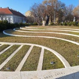 Lechner Ödön szobor Budapest - Külső kép