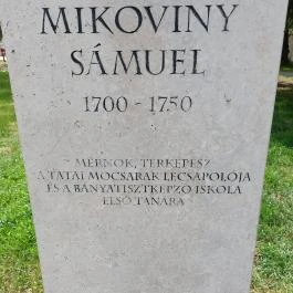 Mikoviny Sámuel Tata - Egyéb