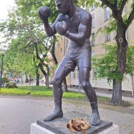 Papp László szobor - Papp László tér Budapest - Külső kép