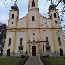 Szent Kereszt Megtalálása templom Szany - Külső kép