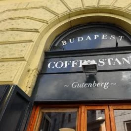 Coffee Stand Gutenberg Budapest - Külső kép