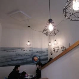 Flint Coffee Shop Budapest - Belső