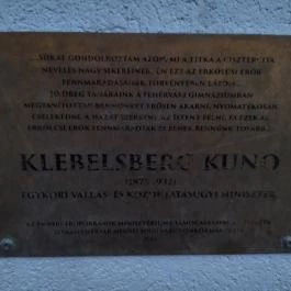 Gróf Klebelsberg Kuno Székesfehérvár - Egyéb