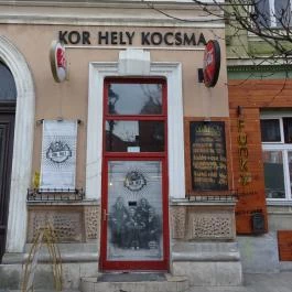 Kor-hely Kocsma Miskolc - Külső kép