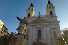 Pázmány Péter szobra Budapest