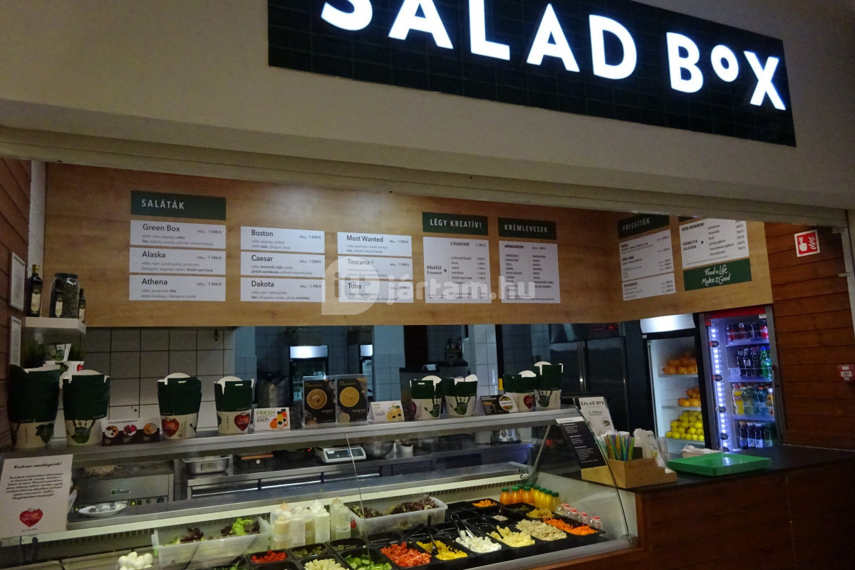 Salad Box Duna Plaza Budapest v lem nyek J rt l m r itt